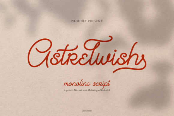 Astrelwish Font: A Modern Script for Web Design