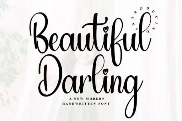 Beautiful Darling: A Playful Handwritten Font for Web Design
