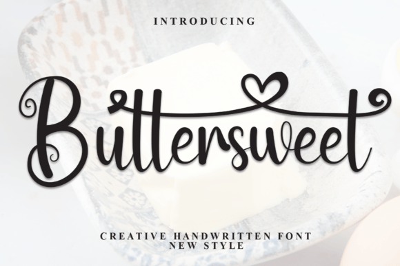 Buttersweet Font: The Perfect Handwritten Typeface for Crafters