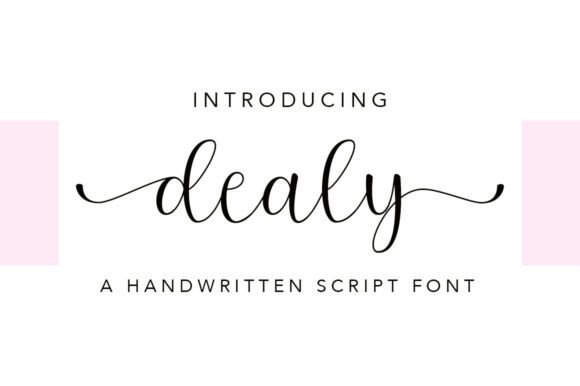Dealy Font Review: An Elegant Script for Brand Identity