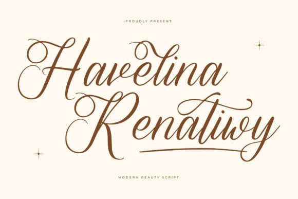 Havelina Renatiwy: The Script Font That Elevates Branding