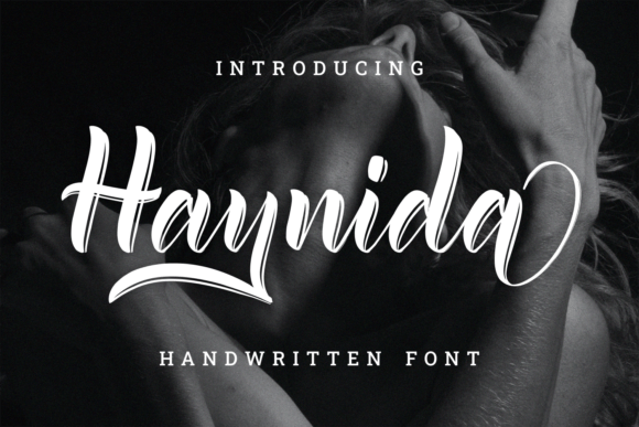 Haynida: A Playful Script Font for Editorial Design