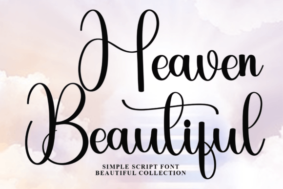 Heaven Beautiful Font: Elevate Your Handmade Brand