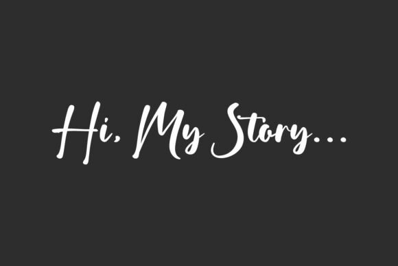 Hi My Story: The Script Font That Elevates Campaign Visuals
