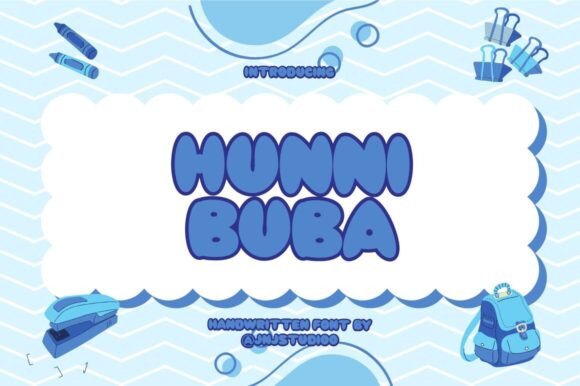 Hunni Buba: The Perfect Handwritten Font for Crafters