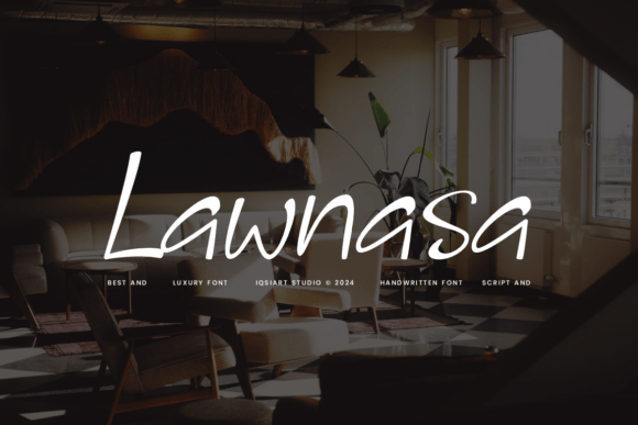 Lawnasa Font Review: A Playful Typeface for Friendly Brands