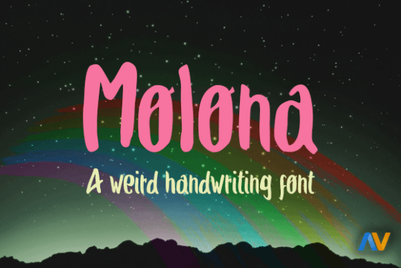 Molona: The Handwritten Font for Bold Branding