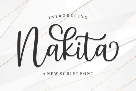 Nakita: The Handwritten Font for Scroll-Stopping Content