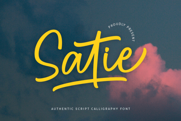 Satie Script Font: Elevate Your Handmade Brand