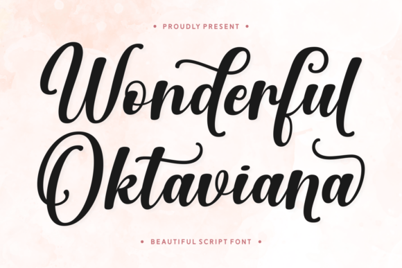 Wonderful Oktaviana: A Bold Typeface for Modern Campaigns